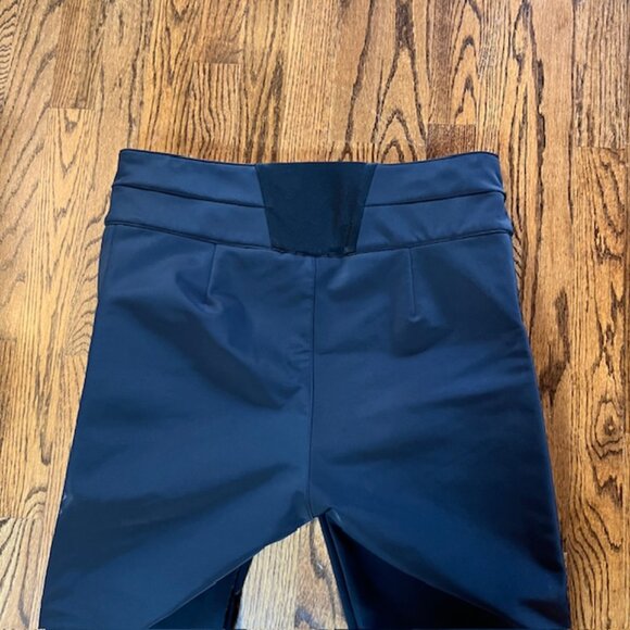 Perfect Moment Black High-Waist Aurora Softshell Ski Pants Flared Leg L/XL - Picture 7 of 12